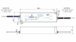 100W 24V IP67 ZPV constant voltage impulse power supply unit